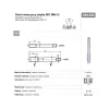 TAP M24 NGMM/1 DIN-352D (6H) HSS metrinis stambusis rankinis sriegiklis, M24 x 3 mm, 4 grioveliai, dešinysis, blizgus paviršius