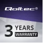 Qoltec 30W 19V nešiojamojo kompiuterio AC adapteris, skirtas Toshiba (5,5x2,5 mm)