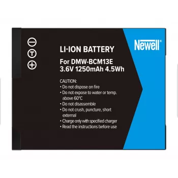Newell atsarginė baterija Panasonic DMW-BCM13E (Li-ion, 3.6V, 1250mAh, 4.5Wh)