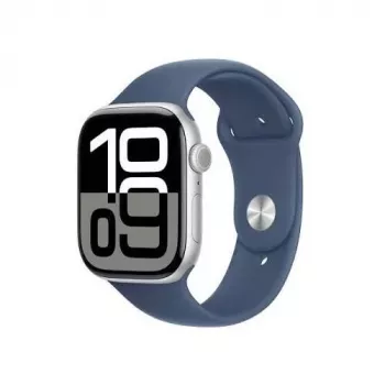 Apple Watch 10 LTE 46 mm aliuminio korpuso, sidabrinis (QLA)