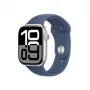 Apple Watch 10 LTE 46 mm aliuminio korpuso, sidabrinis (QLA)