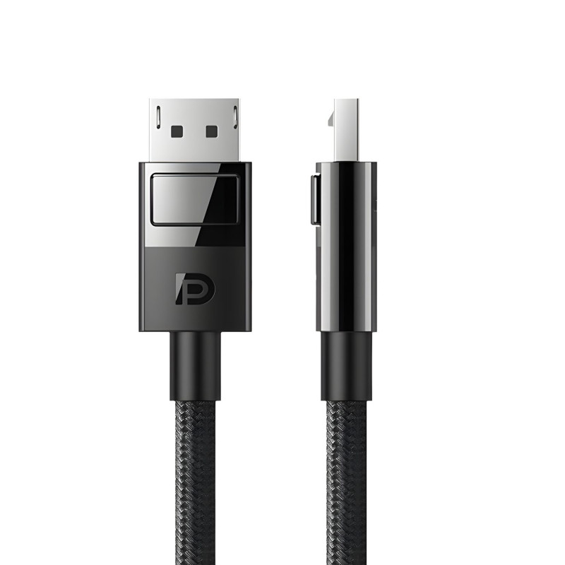 UGREEN DP114 8K DisplayPort vyriškas į vyrišką pintas kabelis 2m