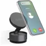 SBS TESUPSUCTIONMAG magnetinis prisitraukiantis stovas išmaniesiems telefonams, juodas