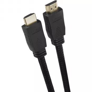 One For All Premium High Speed HDMI laidas su Ethernet, 3,0 m, 4K@60Hz, HDR, ARC, HDCP 2.2, auksu padengti kontaktai, juodas