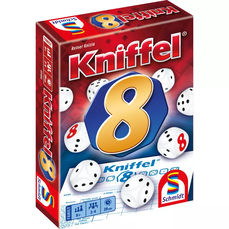 Schmidt Spiele Kniffel 8 kauliukų žaidimas