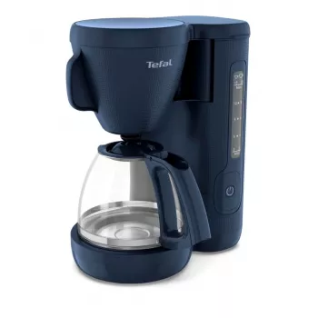 TEFAL CM2M1410 Morning lašinės kavos virimo aparatas, juodas ir nerūdijančio plieno, 1000W, 1.25L, 10-15 puodelių