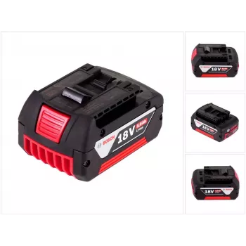 Bosch Professional 18V 5.0Ah ličio jonų stumdomoji baterija (juoda/raudona)