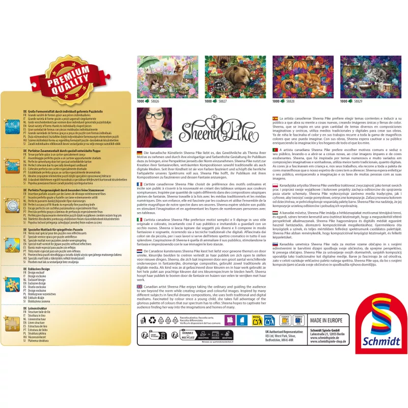Schmidt Spiele Sheena Pike: Spring Dream 1000 dalių dėlionė
