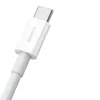 Baseus Superior Series USB-A į USB-C laidas, 66W greitas įkrovimas, 2 m, baltas