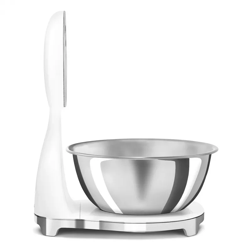 Smeg KSF01WHWW 50's Style virtuvinės svarstyklės, 1,8 L, baltos
