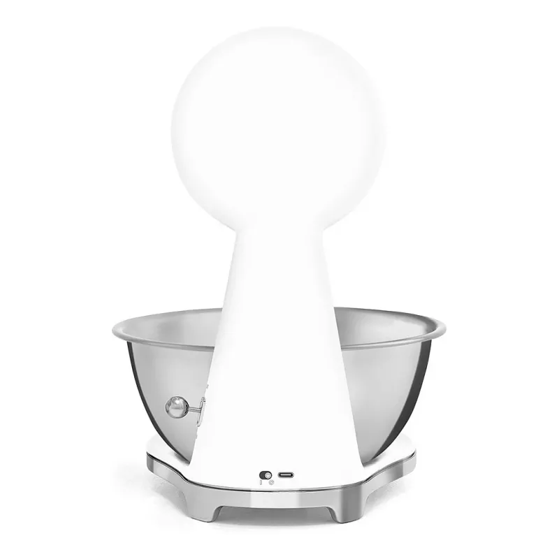Smeg KSF01WHWW 50's Style virtuvinės svarstyklės, 1,8 L, baltos