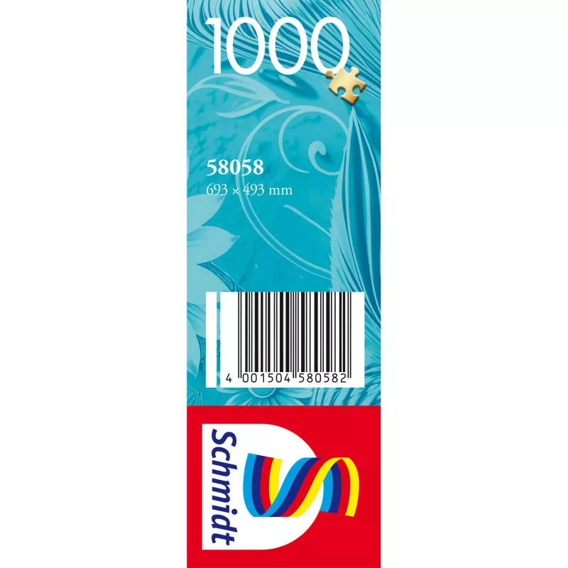 Schmidt Spiele Eulen und Blumen 1000 dalių dėlionė