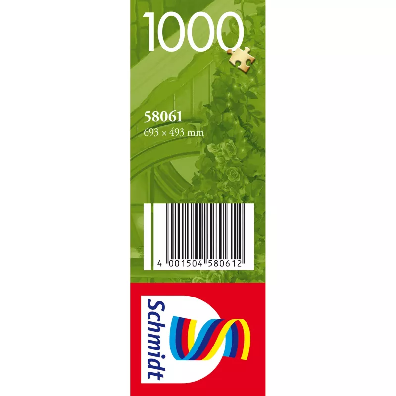 Schmidt Spiele 58061 Ein Häuschen zum Verlieben 1000 dalių dėlionė