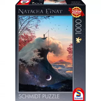 Schmidt Spiele Natacha Einat: Hinter dem Horizont 1000 dalių dėlionė