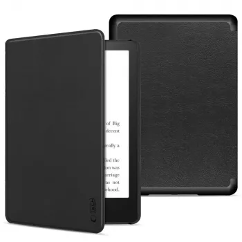 Tech-Protect SmartCase Folio dėklas, skirtas Kindle Paperwhite 11-os kartos / Signature Edition – juodas
