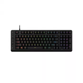 HP HyperX Eve 1800 60% mechaninė žaidimų klaviatūra - HyperX Red jungikliai, RGB, 1000 Hz