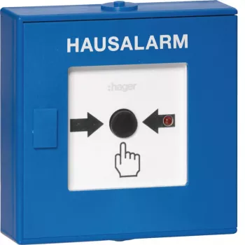 Hager RFM200D belaidis pavojaus mygtukas Beka signalizacijos sistemai, baltas