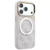 Guess Ring Stand 360 4G Classic Logo MagSafe dėklas, skirtas iPhone 18 Pro Max / 17 Pro Max - rožinis