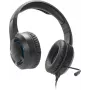 SPEEDLINK SL-450305-BK laidinis ausinių su mikrofonu žaidimams ant ausų, USB-A, 30mm tvarkyklės, 1,8 m laidas, juoda