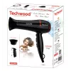Techwood TSC-2255 Pro plaukų džiovintuvas, 2200W, juodas (TSC-2255)