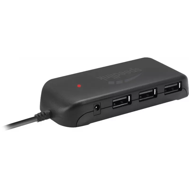 Speedlink Snappy Evo 7 prievadų USB 2.0 šakotuvas (SL-140005-BK)
