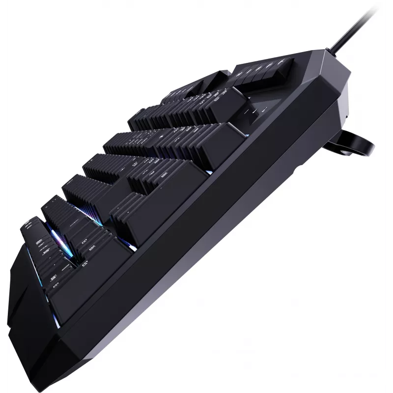 Speedlink Ludicium RGB Rainbow klaviatūra, JAV išdėstymas (SL-670004-BK-US)