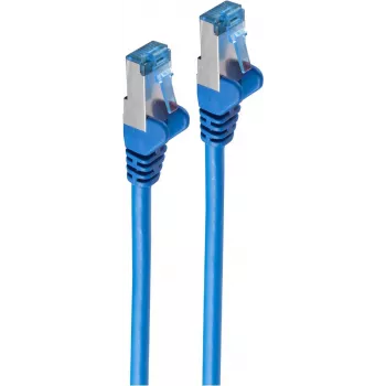 Shiverpeaks Cat.6A S/FTP Patch Cable, RJ45, 0,5 m, mėlynas, LSZH, PIMF