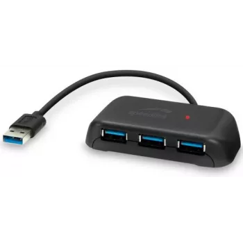 Speedlink Snappy Evo 4 prievadų USB 3.0 šakotuvas (SL-140106-BK)