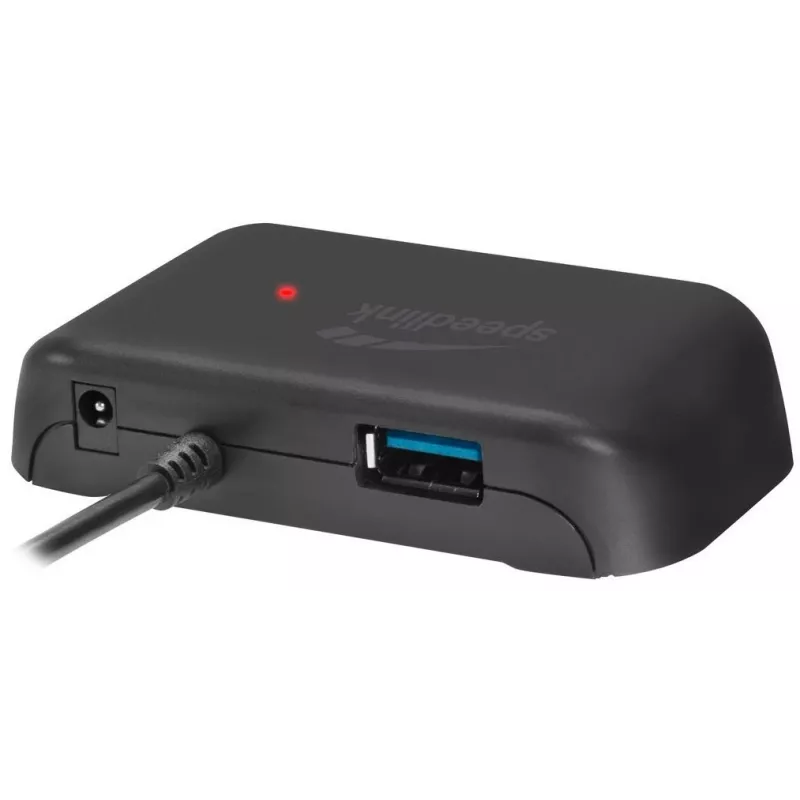 Speedlink Snappy Evo 4 prievadų USB 3.0 šakotuvas (SL-140106-BK)