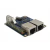 ALLNET Rock Pi E D8P dviejų Ethernet plokštė RK3328 1GB RAM be Wi-Fi/BT PoE