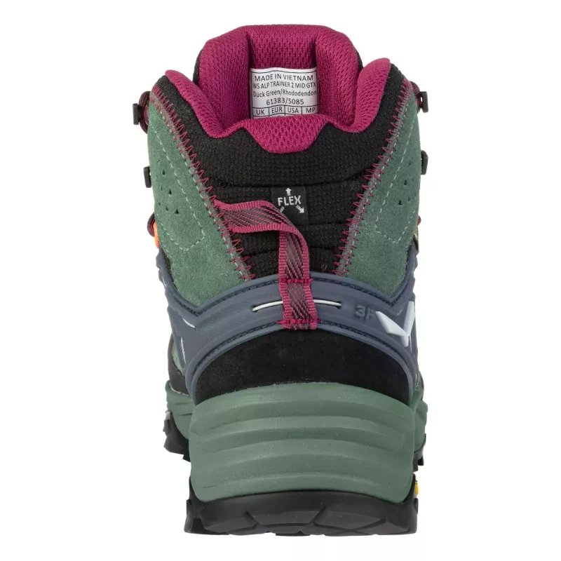 SALEWA Alp Trainer 2 Mid GTX moteriški žygio batai – Duck Green/Rhododendron – UK 7 (EU 40,5)