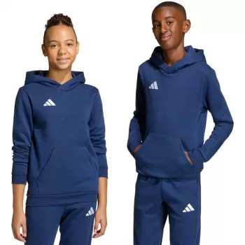 adidas Entrada 26 vaikiškas gobtuvas tamsiai mėlynas 140cm JZ6567