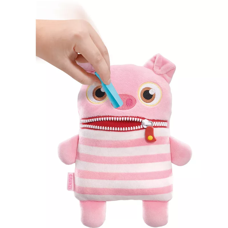 SCHMIDT SPIELE Sorgenfresser Grunzi minkštas žaislas (24 cm) - žalias rūpesčių rytojas