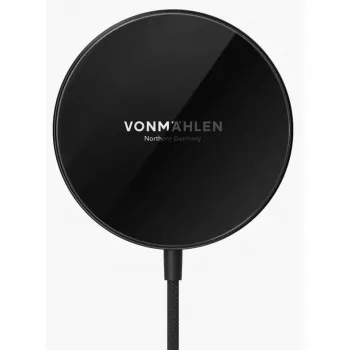 Vonmählen Aura Mini magnetinis belaidis įkroviklis su USB-C laidu, 15W, juodas