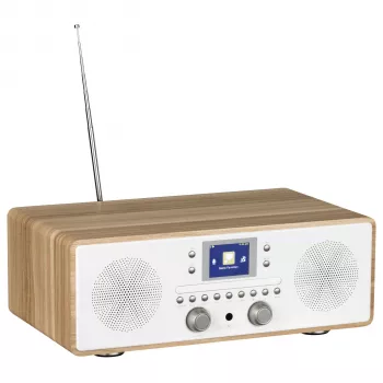 Reflexion HRA23INT internetinis radijo imtuvas su DAB+, FM, Bluetooth ir Spotify Connect, baltas