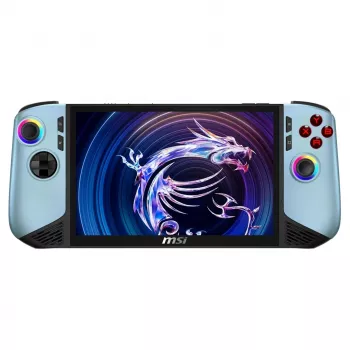 MSI Claw 8 AI+ A2VM Glacier Blue Edition-254PL Delninės konsolės žaidimų kompiuteris - Intel Core Ultra 7 258V, 32GB LPDDR5x, 1TB SSD, 8 colių FHD 120Hz liečiamas ekranas, Intel Arc Graphics, Windows 11 Home