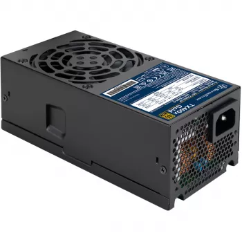 SilverStone TX400x Gold 400W 80 PLUS Gold ATX maitinimo blokas, juodas, 2x PCIe