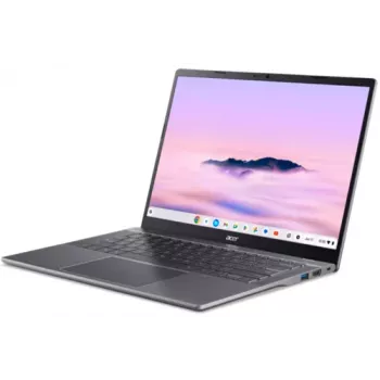 Acer Chromebook Plus 514 14 colių Intel Core 3-N305 8GB 256GB WUXGA ChromeOS nešiojamasis kompiuteris - plieno pilka