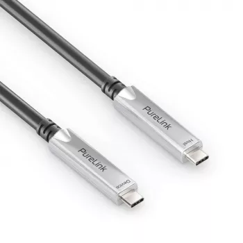 PureLink FiberX 10 FX-I605-010 10 m USB-C aktyvus optinis kabelis, 10 Gbps, juodas