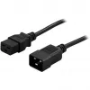 BlueWalker PowerWalker Power Cable IEC 60320 C19 į C20 1,8 m juoda
