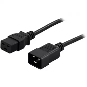 BlueWalker PowerWalker Power Cable IEC 60320 C19 į C20 1,8 m juoda