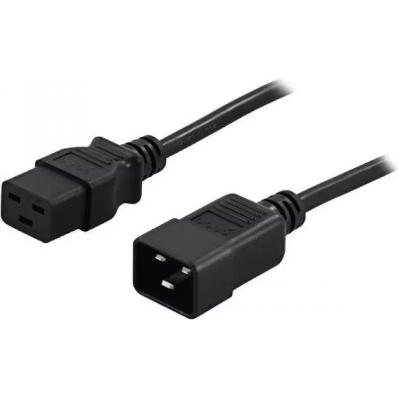 BlueWalker PowerWalker Power Cable IEC 60320 C19 į C20 1,8 m juoda