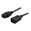 BlueWalker PowerWalker Power Cable IEC 60320 C19 į C20 1,8 m juoda