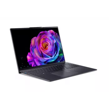 Acer Swift Go 16 AI 16 colių OLED 3.2K 120Hz nešiojamas kompiuteris - Intel Core Ultra 5 125H, 32GB LPDDR5X, 1TB SSD, Wi-Fi 6E, grynasis sidabras
