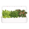 Click & Grow Smart Garden 9 9 podų vidaus žolelių ir daržovių sodas su LED auginimo lemputėmis, savaiminis laistymas, baltas