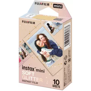 Fujifilm instax mini plėvelė Soft Glitter (10 kadrų)