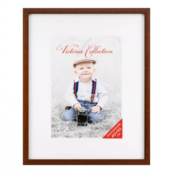 Victoria Collection Cubo nuotraukų rėmelis 40x50, rudas (21426)