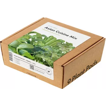 Click & Grow PPMAGX9 Smart Garden Plant Pods 9 vnt. (įvairių rūšių, biologiškai skaidūs, su gaubteliais)