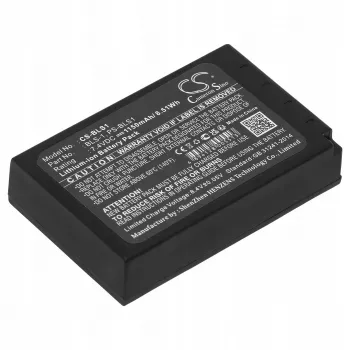 Olympus BLS-1 pakaitinė baterija 7,4 V 1220 mAh Li-ion, skirta E-420 E-450 E-620 PEN E-P1 E-P2