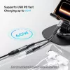 Unitek USB-C į 3,5 mm garso adapteris su PD